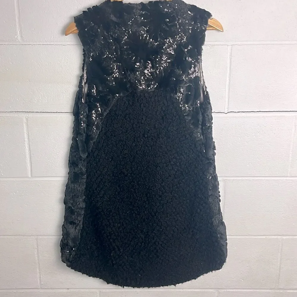 Badgley Mischka Mack + James sequin cardigan